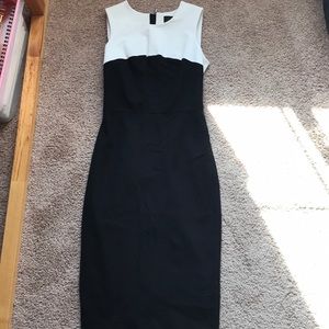 Black and White Dress